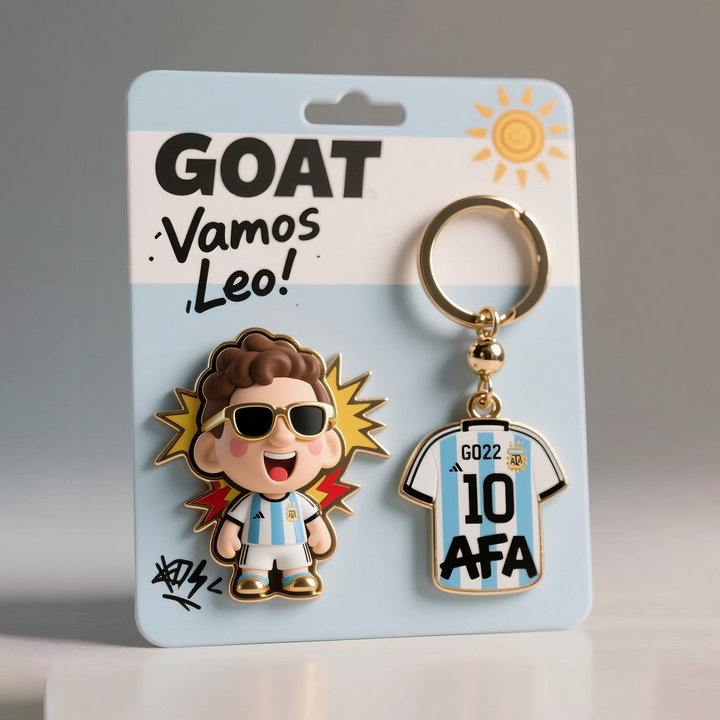 Argentina Messi Keychain